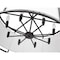 Z-Lite Lenyx Pendant 8 Light Pendant, Iron Ore & White 1935-32IO - alternate 5